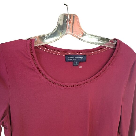 JONES New  York 3/4 Sleeve Top - Picture 4 of 6